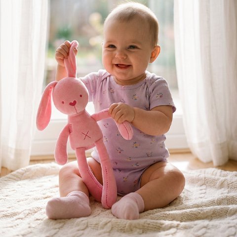 Doudou lapin | Ultra - doux - Doux comme bébé