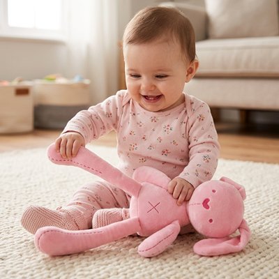 Doudou lapin | Ultra - doux - Doux comme bébé