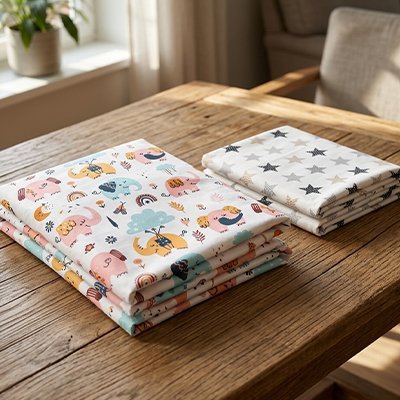 Drap housse lit bebe | Tout Doux - Doux comme bébé