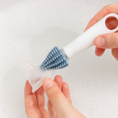 Goupillon biberon | Ultra - Efficace - Doux comme bébé