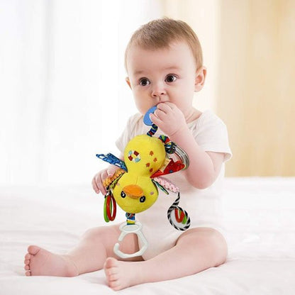 Hochet Sensoriel | Éveil Coloré - Doux comme bébé