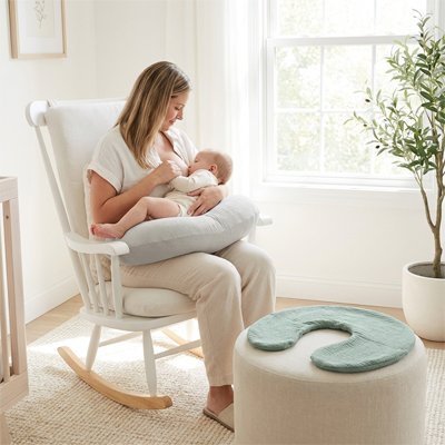 Housse coussin allaitement | Confort Lavable - Doux comme bébé