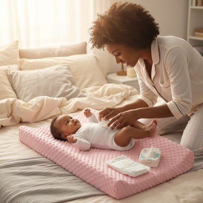 Housse de matelas à langer | Imperméable Douceur - Doux comme bébé