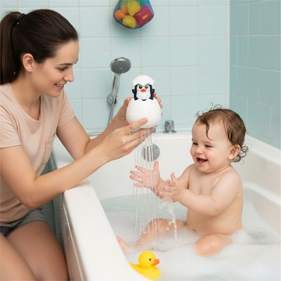 Jouet bebe bain | Ludique et Sécurisé - Doux comme bébé