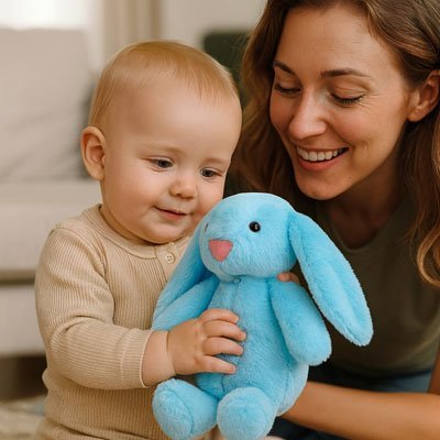 Lapin en peluche | DoudouRêve - Doux comme bébé