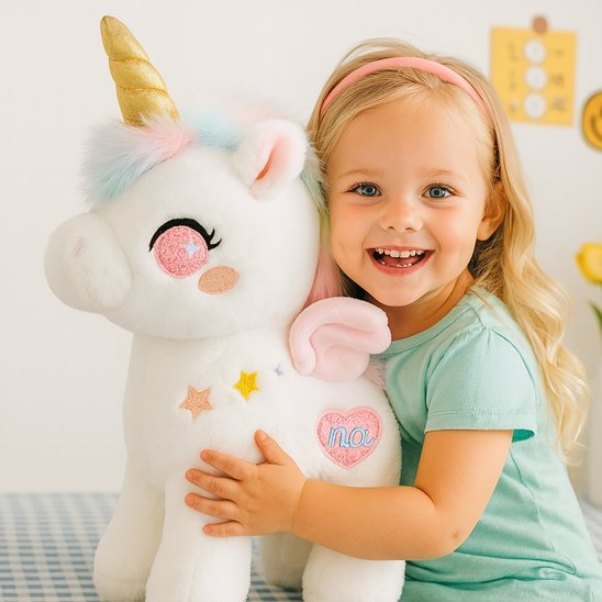 Licorne peluche | Câline Magique - Doux comme bébé