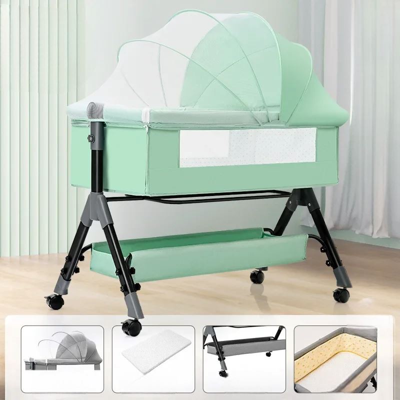 Lit Cododo - BabyBedMobile™ - Vert - Doux comme bébé