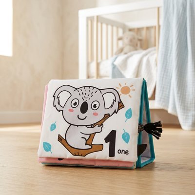 Livre bebe en tissus | Éveil Sensoriel - Doux comme bébé