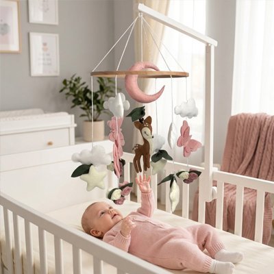 Mobile bébé | Apaisant - Doux comme bébé