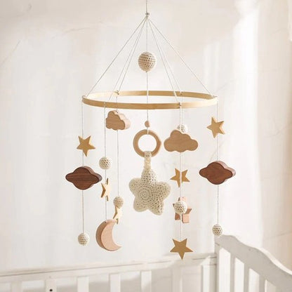 Mobile bebe | Musical apaisant coloré - Doux comme bébé
