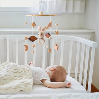 Mobile bebe | Musical apaisant coloré - Doux comme bébé