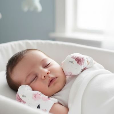 Moufles pour bébé | Anti - griffures - Doux comme bébé