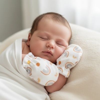 Moufles pour bébé | Anti - griffures - Doux comme bébé