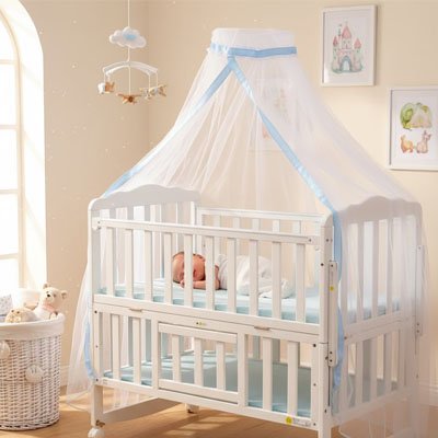 Moustiquaire lit bébé | Protection Anti - insectes - Doux comme bébé