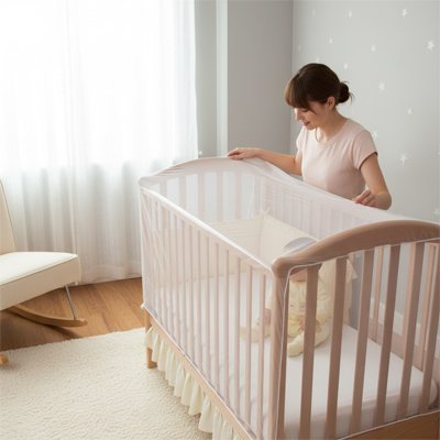 Moustiquaire lit bébé | Protection Douce - Doux comme bébé