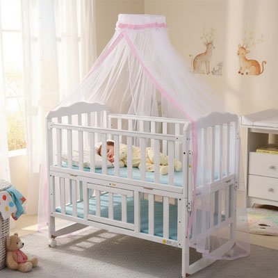 Moustiquaire lit bébé | Protection Respirante - Doux comme bébé