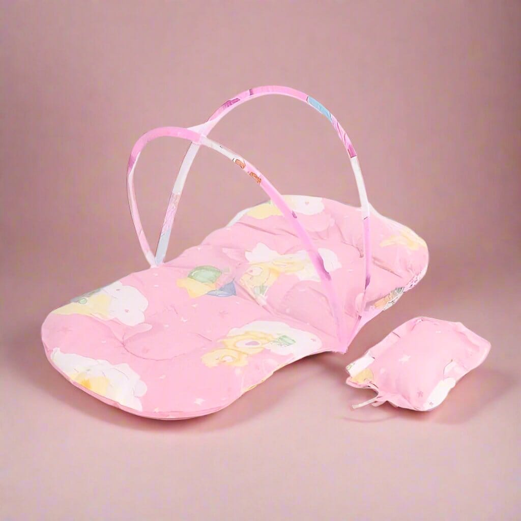 Moustiquaire Lit Bébé - SleepNest™ - Rose - Doux comme bébé