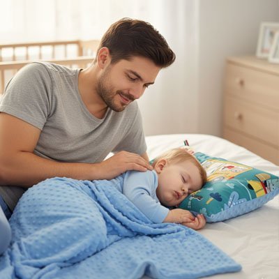Oreiller enfant | Douillet Ergonomique - Doux comme bébé