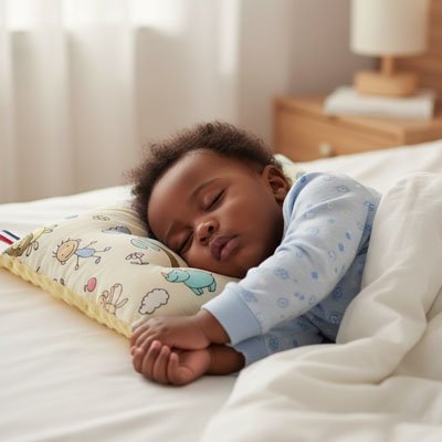 Oreiller enfant | Douillet Ergonomique - Doux comme bébé