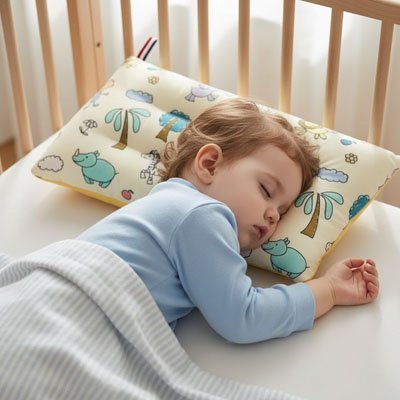 Oreiller enfant | Hypoallergénique Ergonomique - Doux comme bébé