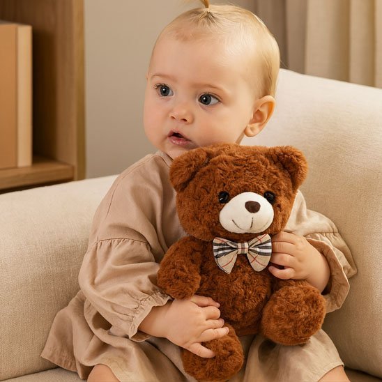 Ours en peluche | Tendresse Éthique - Doux comme bébé
