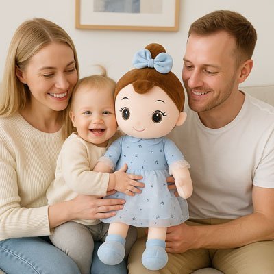 Poupée de chiffon | Bio Imaginative - Doux comme bébé