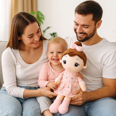 Poupée de chiffon | Bio Imaginative - Doux comme bébé