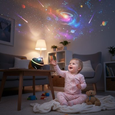 Projecteur enfant | Mélodies Enchantées - Doux comme bébé