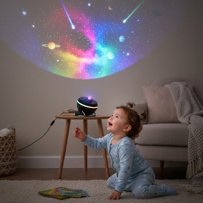 Projecteur enfant | Mélodies Enchantées - Doux comme bébé