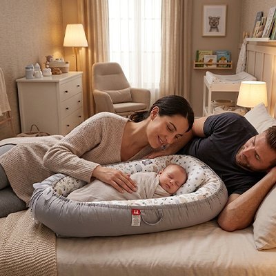 Reducteur de lit pour bebe | Sécurité Premium - Doux comme bébé