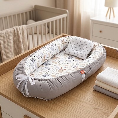 Reducteur de lit pour bebe | Sécurité Premium - Doux comme bébé