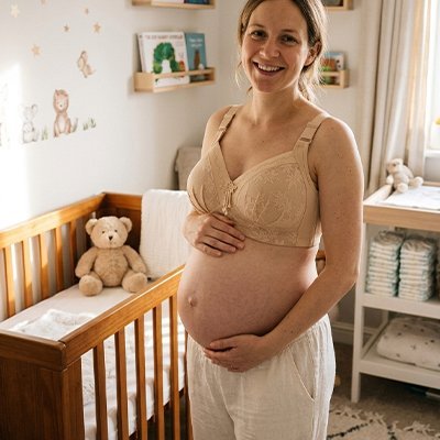 Soutien gorge allaitement | Confort Optimal - Doux comme bébé