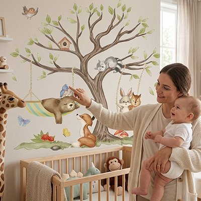 Stickers muraux chambre | Déco Express - Doux comme bébé