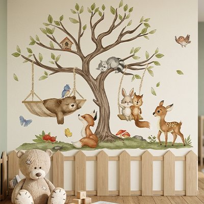 Stickers muraux chambre | Déco Express - Doux comme bébé