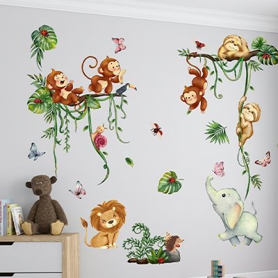 Stickers muraux chambre | Design facile - Doux comme bébé