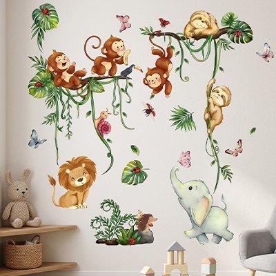 Stickers muraux chambre | Design facile - Doux comme bébé