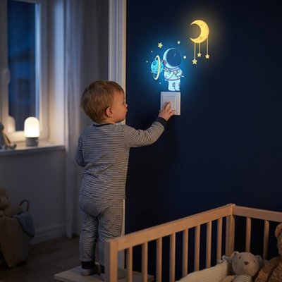 Stickers muraux chambre | Designs Exclusifs - Doux comme bébé