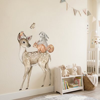 Stickers muraux chambre | Pose Facile - Doux comme bébé