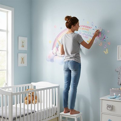 Stickers muraux enfant | Déco Facile - Doux comme bébé