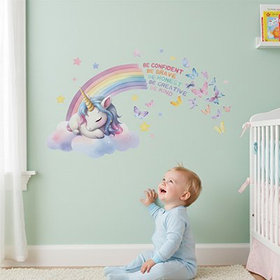 Stickers muraux enfant | Déco Facile - Doux comme bébé