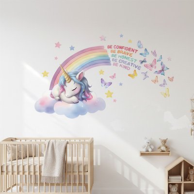 Stickers muraux enfant | Déco Facile - Doux comme bébé