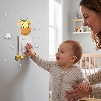 Stickers muraux enfant | Pose facile - Doux comme bébé
