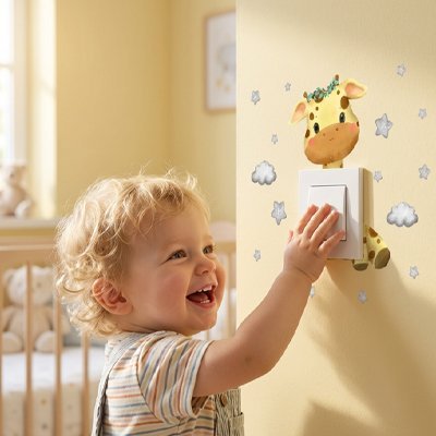 Stickers muraux enfant | Pose facile - Doux comme bébé