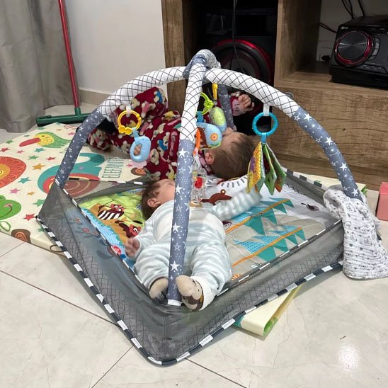Tapis d'Éveil | Sensoriel - Doux comme bébé