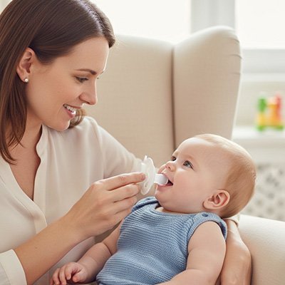 Tétine bébé physiologique | Douce Confort - Doux comme bébé