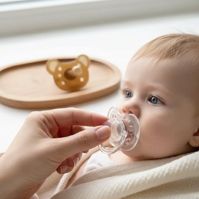 Tétine bébé | Physiologique Sécurisée - Doux comme bébé