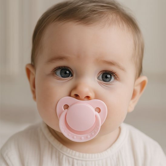 Tétine bébé | Silicone Médical Apaisant - Doux comme bébé