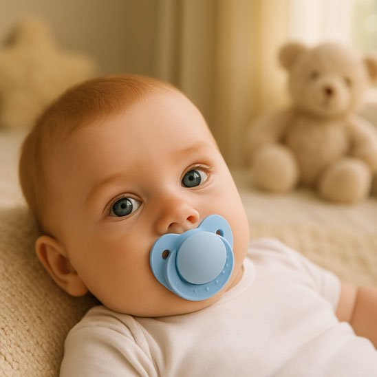 Tétine bébé | Silicone Médical Apaisant - Doux comme bébé