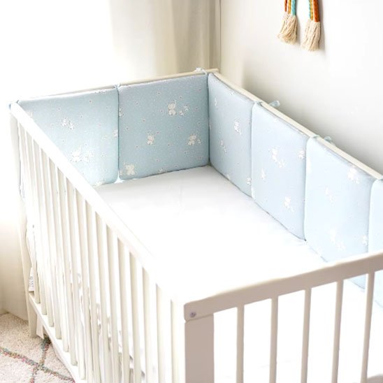 Tour de lit bébé | Cocooning Protection - Doux comme bébé