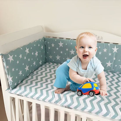 Tour de lit bébé | Coton Respirant - Doux comme bébé